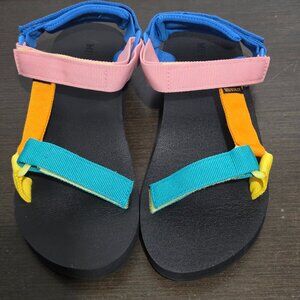 New Muboliy ColorblockLightweight Water Sandals Straps 39/8,5